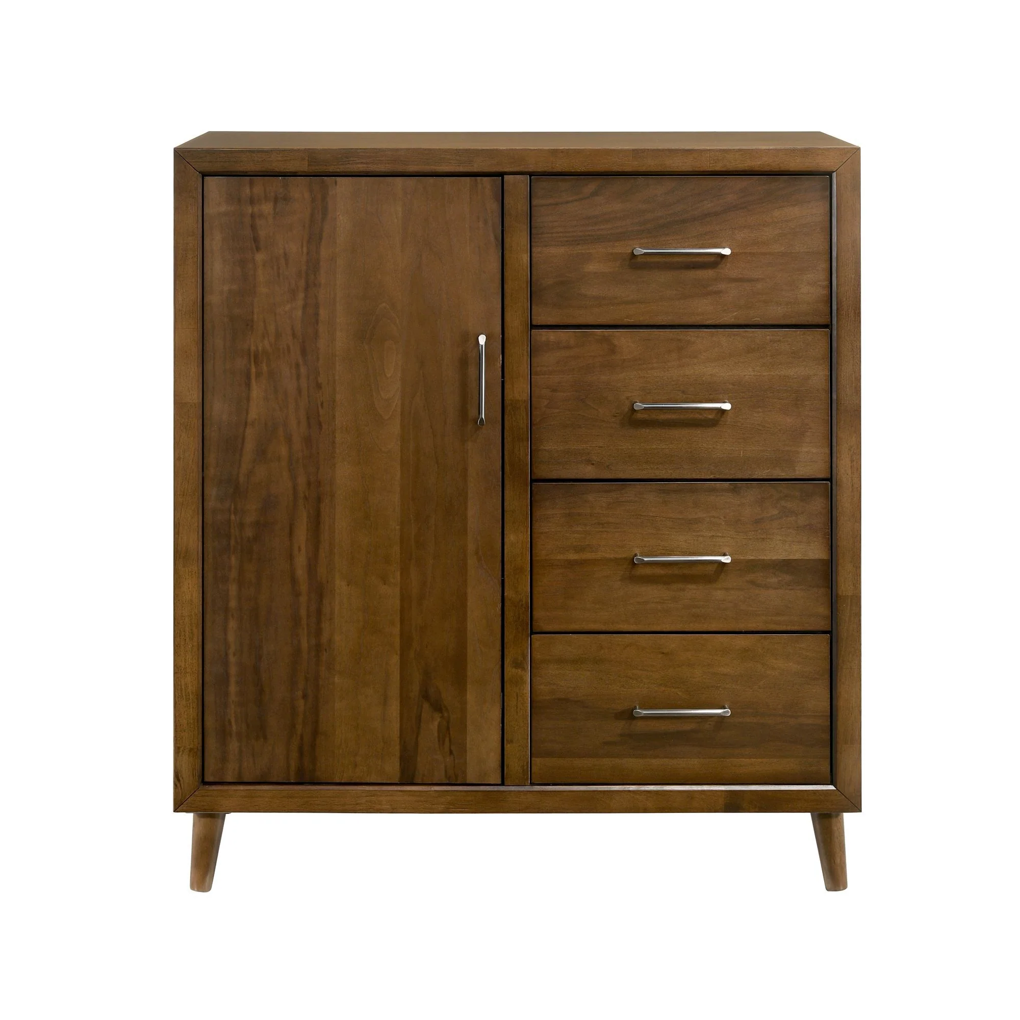 Malibu - 4-Drawer Chest - Walnut - Image 3