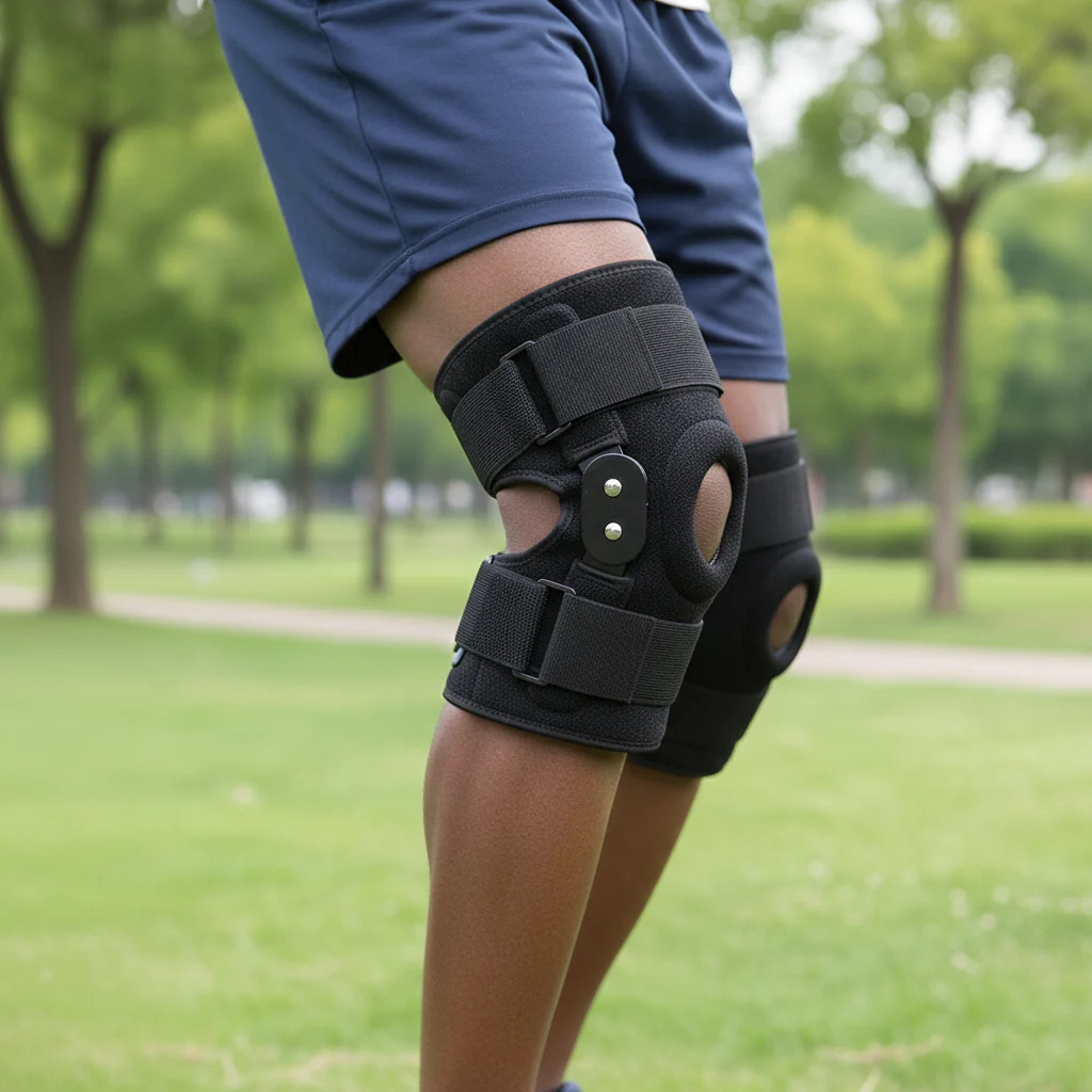 Adjustable Knee Brace Support Compression Stabilizer - Image 3