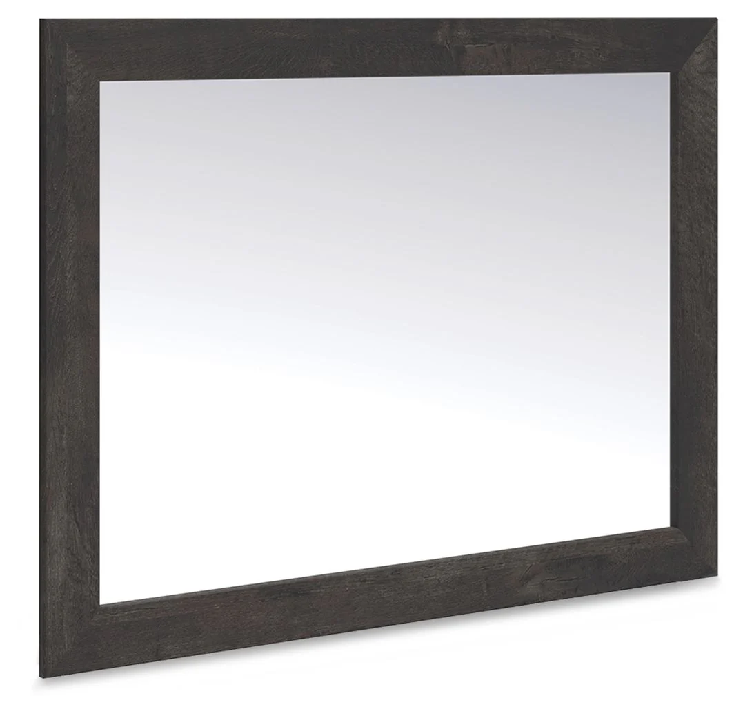 Hollivern - Bedroom Mirror - Dark Gray - Image 1