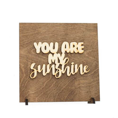 Nursery Decor Sign - Baby Shower Gift Idea - Wood - Image 3