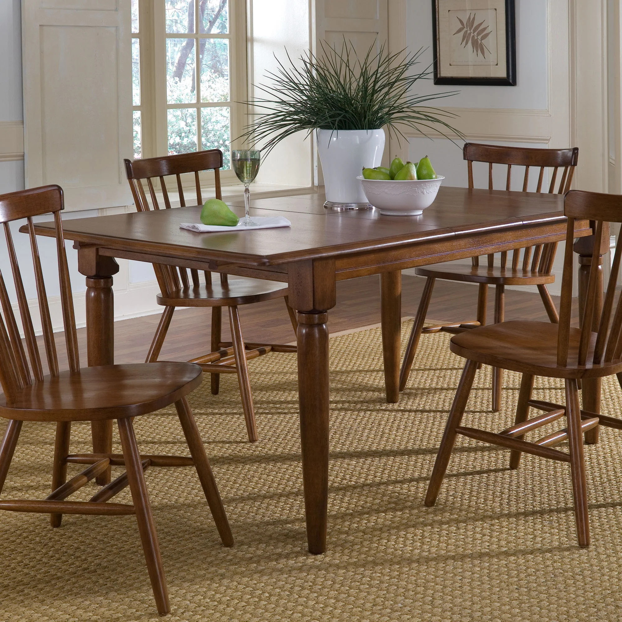 Creations - Butterfly Leaf Table - Dark Brown - Image 2