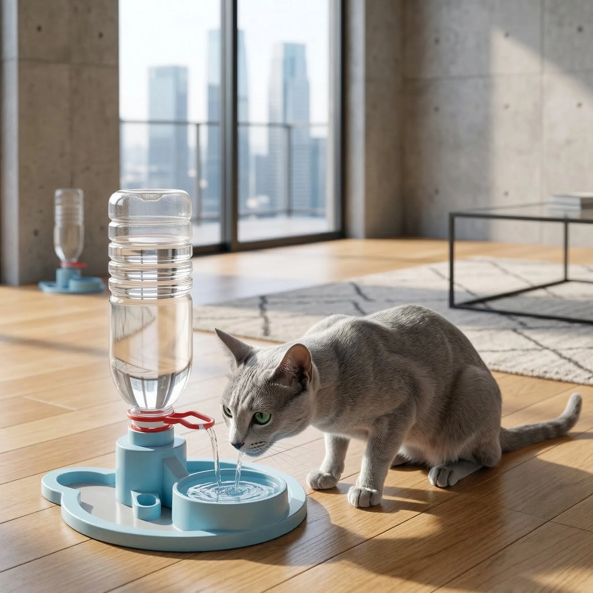 Gravity-Fed Pet Water Dispenser - Image 2