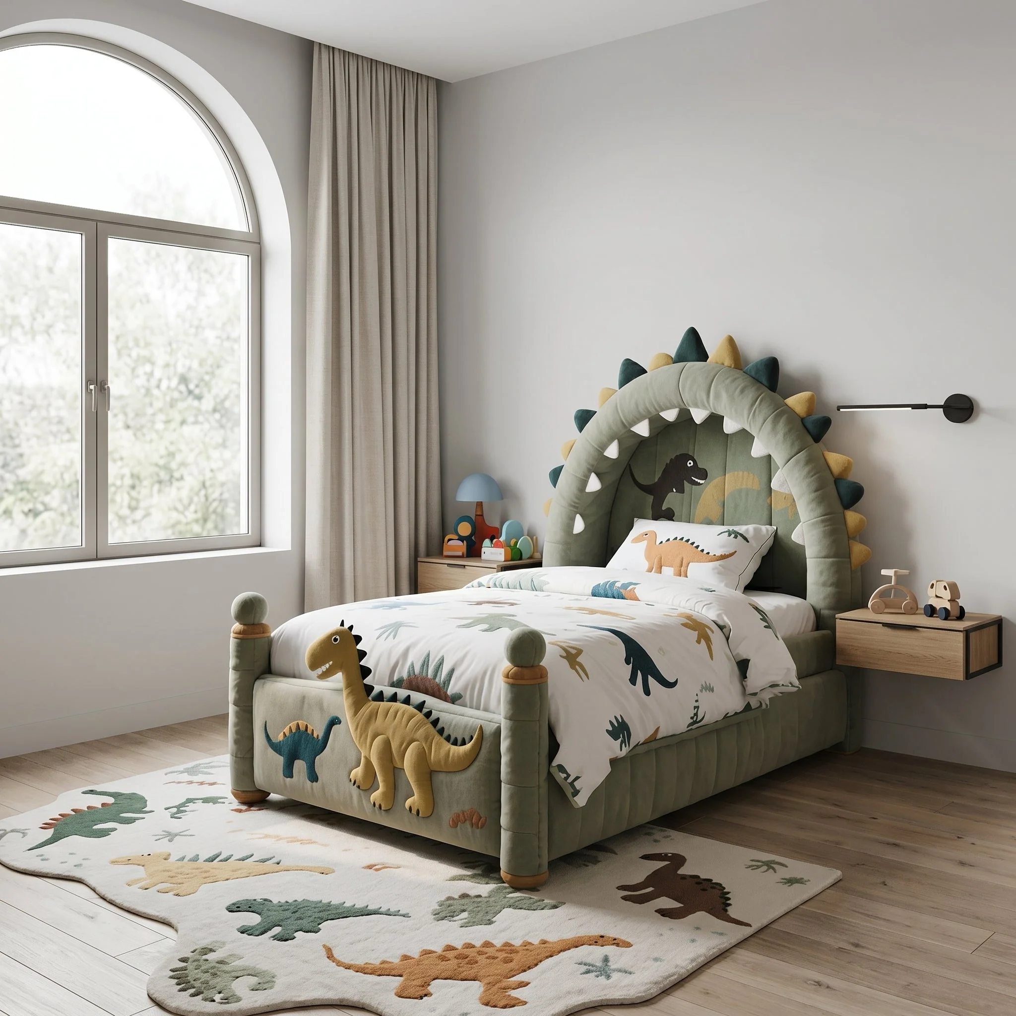 Dinosaur Kingdom Kids Bunkbed - Image 3