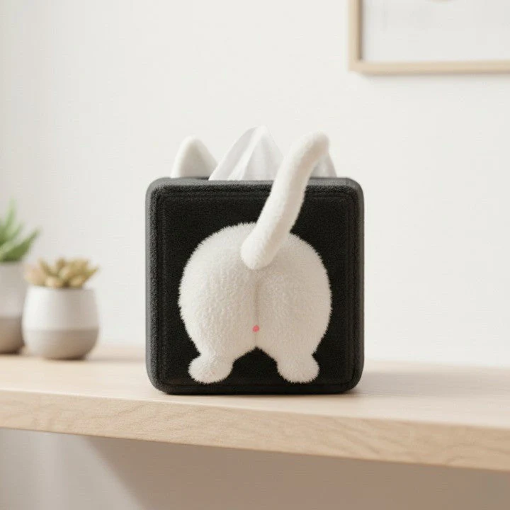 Cat Butt Quirky Tissue Box - Image 3