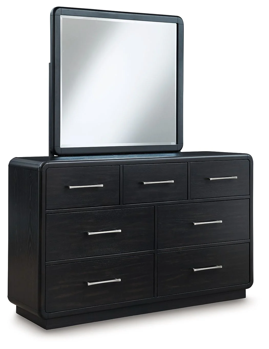 Rowanbeck - Dresser And Mirror - Black - Image 1