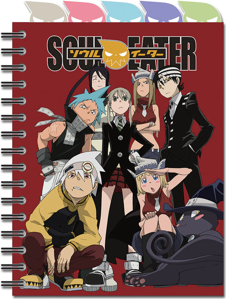Soul Eater - Group Tabbed Notebook Great Eastern Entertainment - Image 1