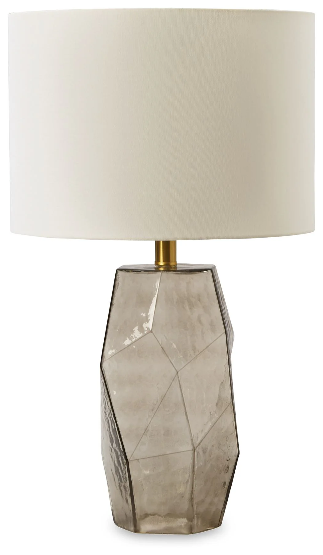 Taylow - Glass Table Lamp  - Gray - Image 1