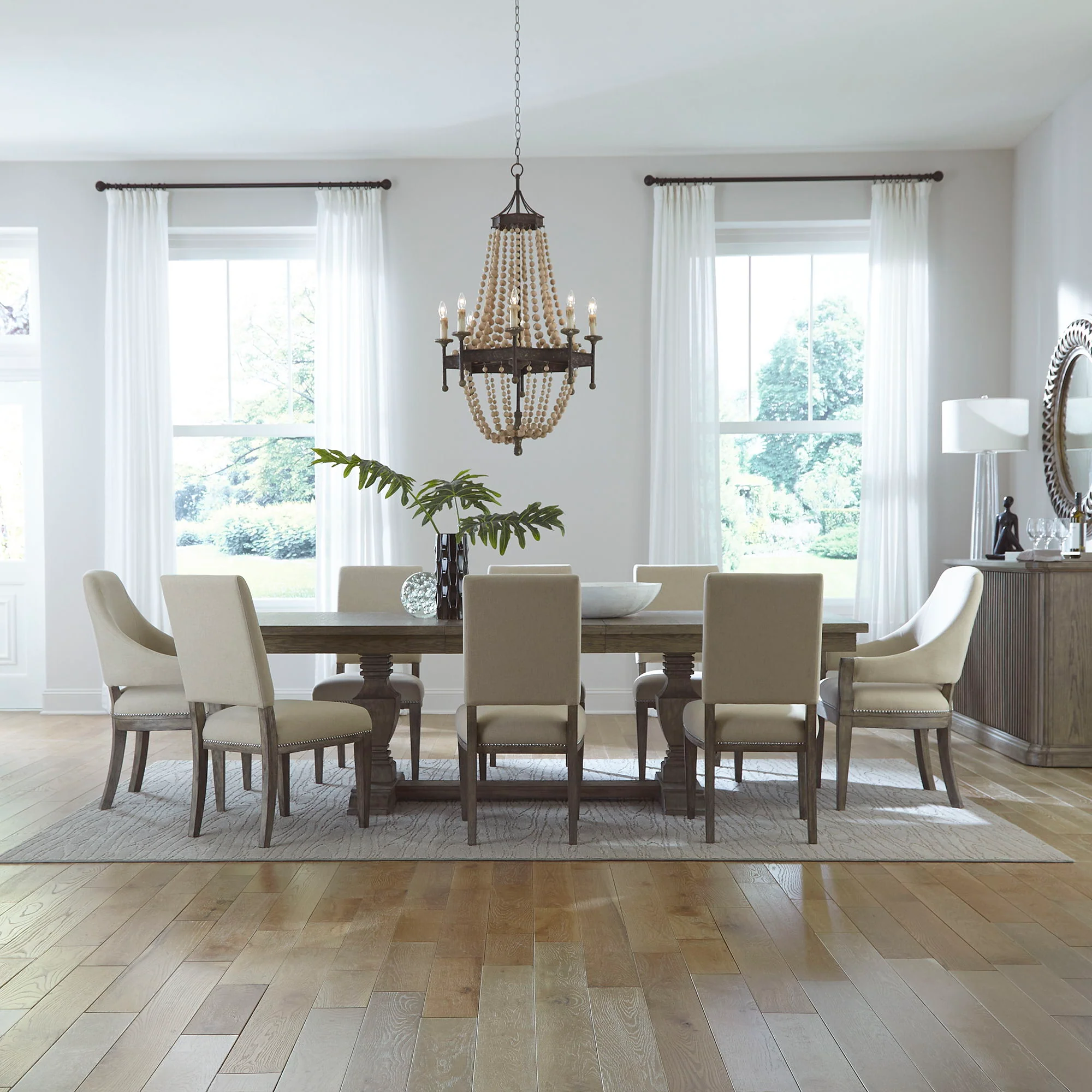 Westfield - Trestle Table Set - Image 2