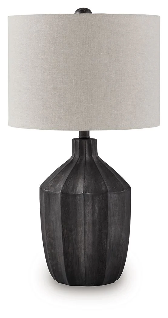 Jilton - Poly Table Lamp - Black - Image 1
