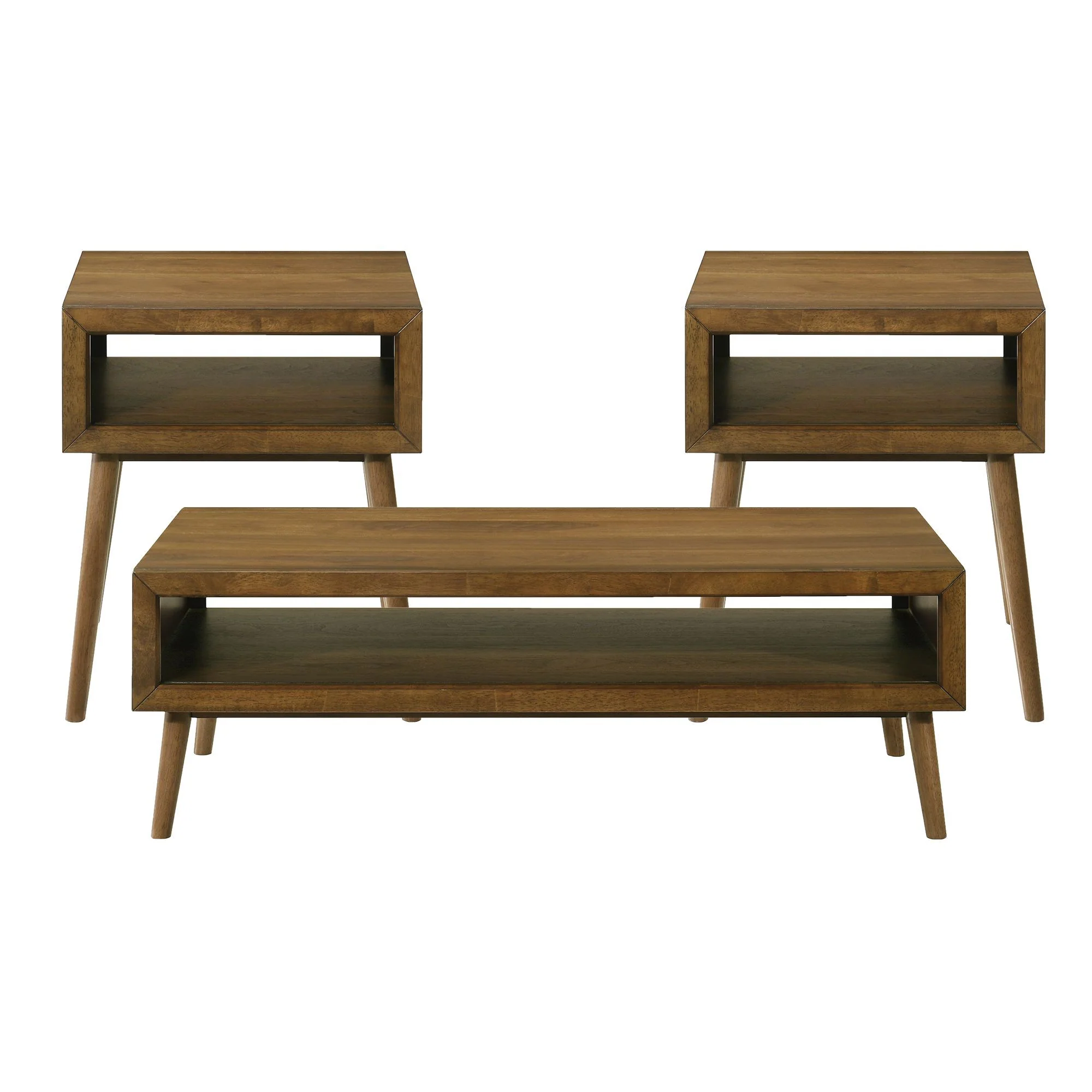 Malibu – Three Pack Occasional Set – Brown