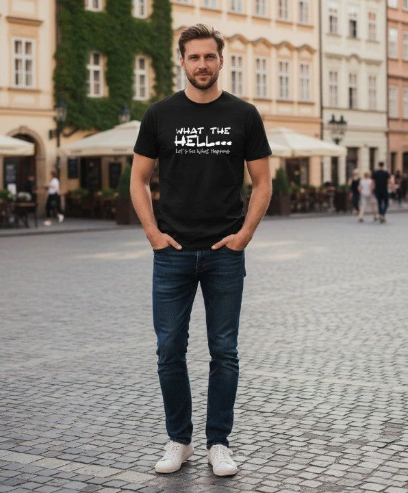 What The Hell Slogan T-Shirt - Image 3