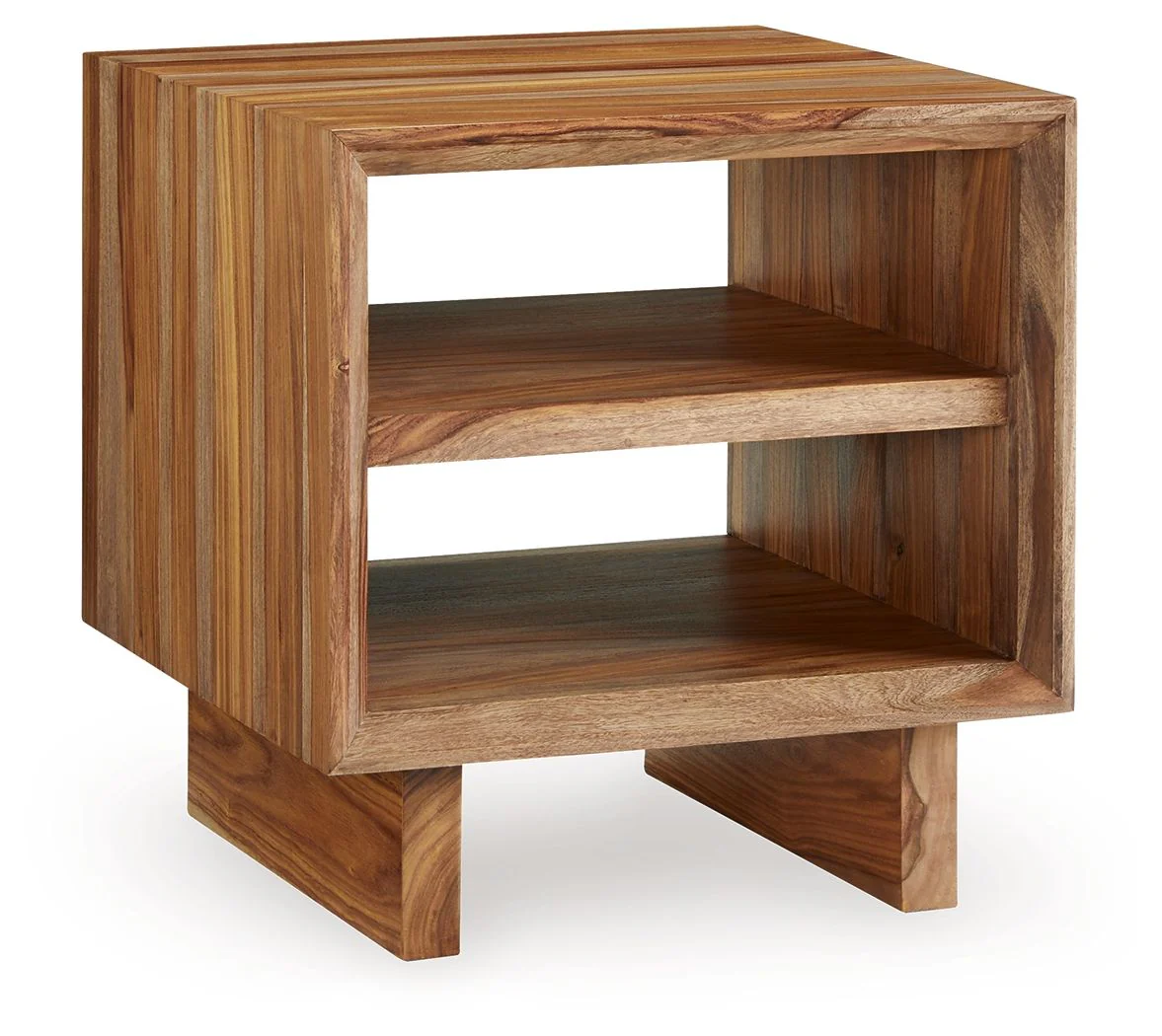 Dressonni – Square End Table – Brown