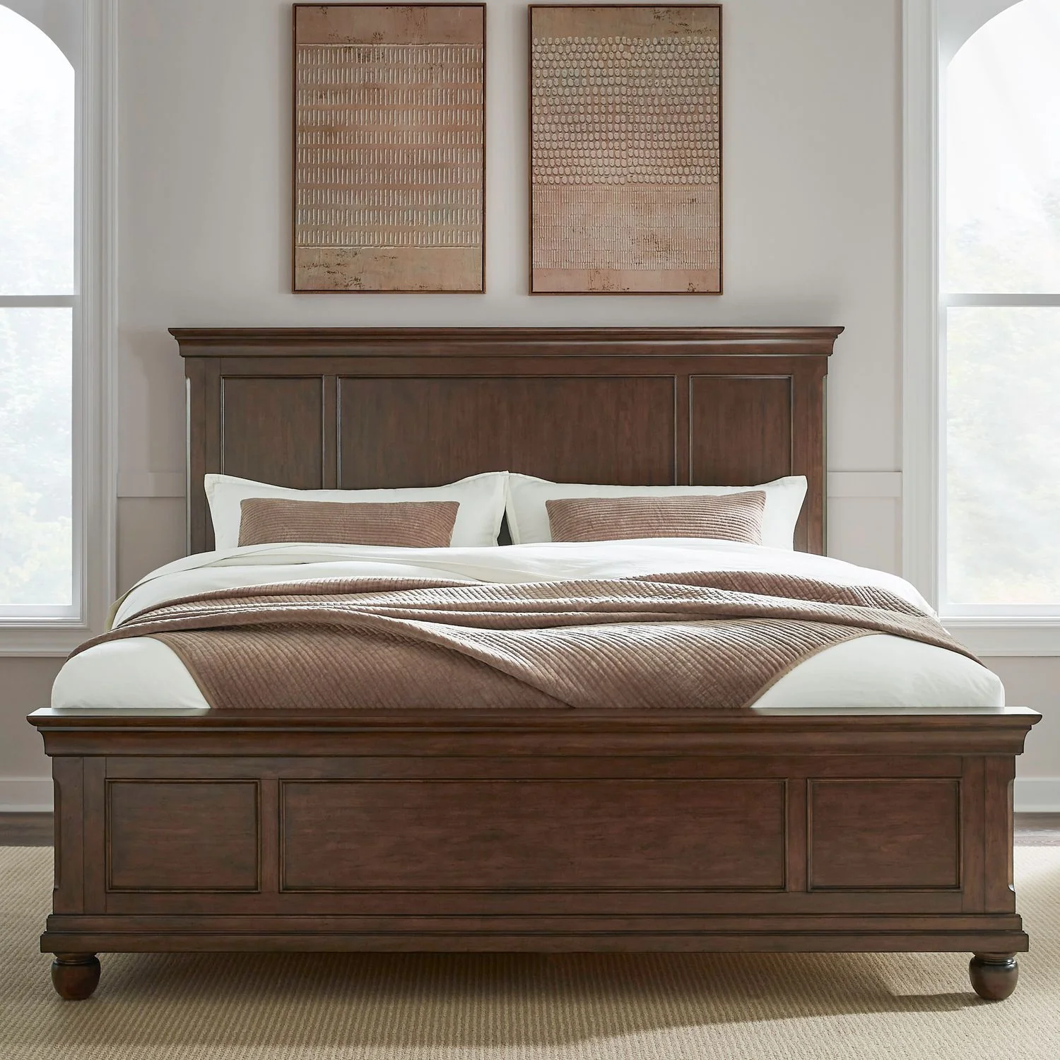 Rustic Traditions – Panel Bed