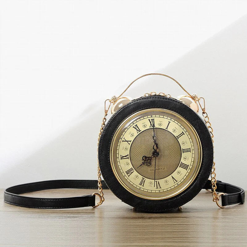 Vintage Time Creative Clock Crossbody Bag - Image 3
