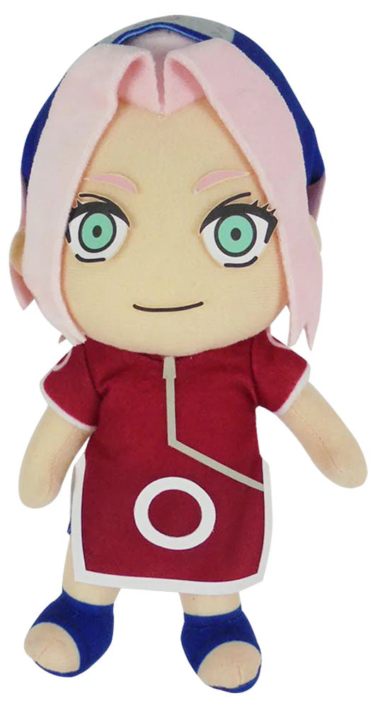 Great Eastern Naruto Shippuden Sakura Moveable Version Plush 8" - Image 1