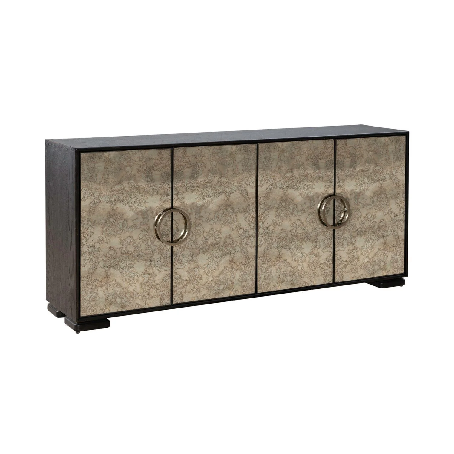 Barlowe - 4 Door Accent Cabinet - Cappuccino - Image 2