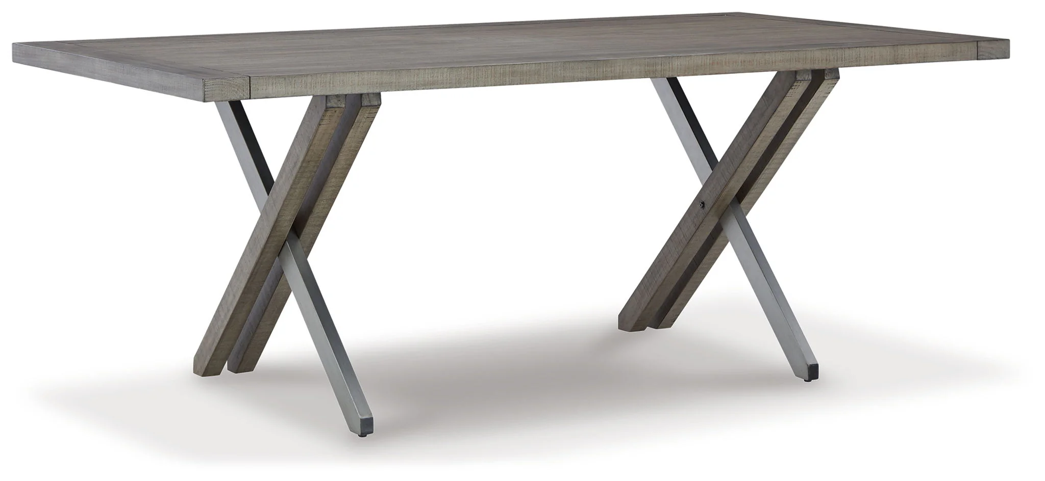 Krystanza - Rectangular Dining Room Table - Weathered Gray - Image 1