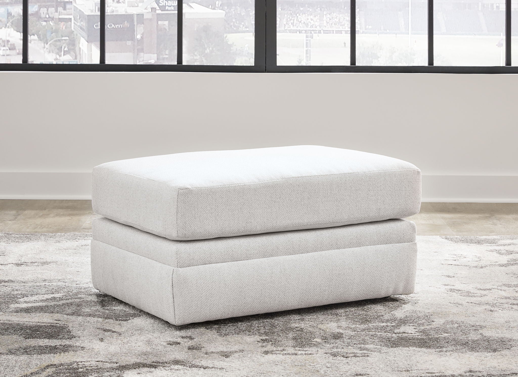 Maitelynn - Ottoman - Chalk - Image 2