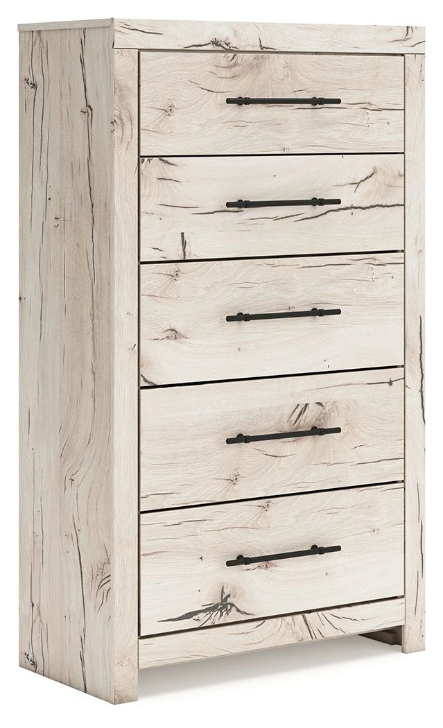 Lawroy - Five Drawer Chest - Light Natural - Image 1