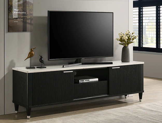 Britany TV Stand Black