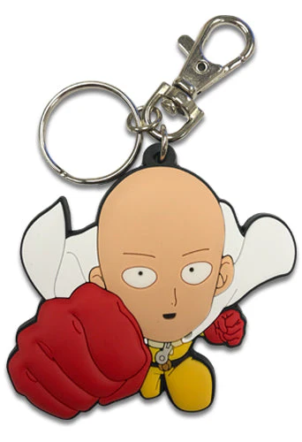 Great Eastern One Punch Man S2 - SD Saitama PVC Keychain - Image 1
