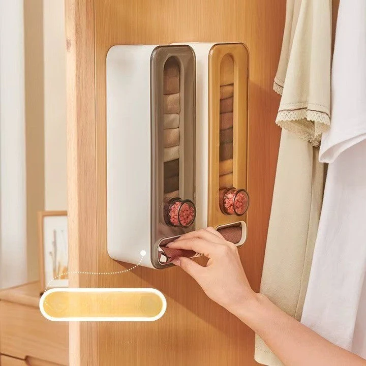 Sock Organizer Wall-Mounted Storage Box - Image 3