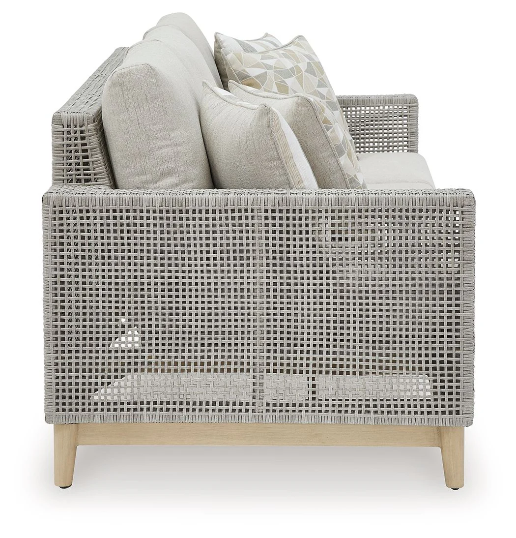 Seton Creek - Sofa With Cushion - Gray - Image 3
