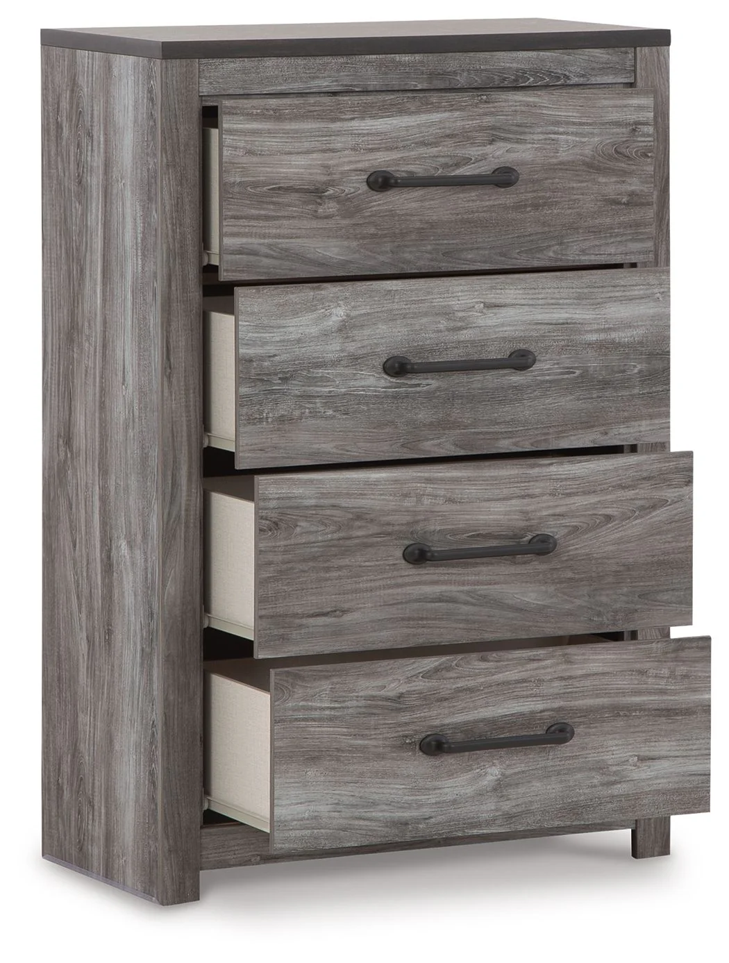 Bronyan - Four Drawer Chest - Dark Gray - Image 2