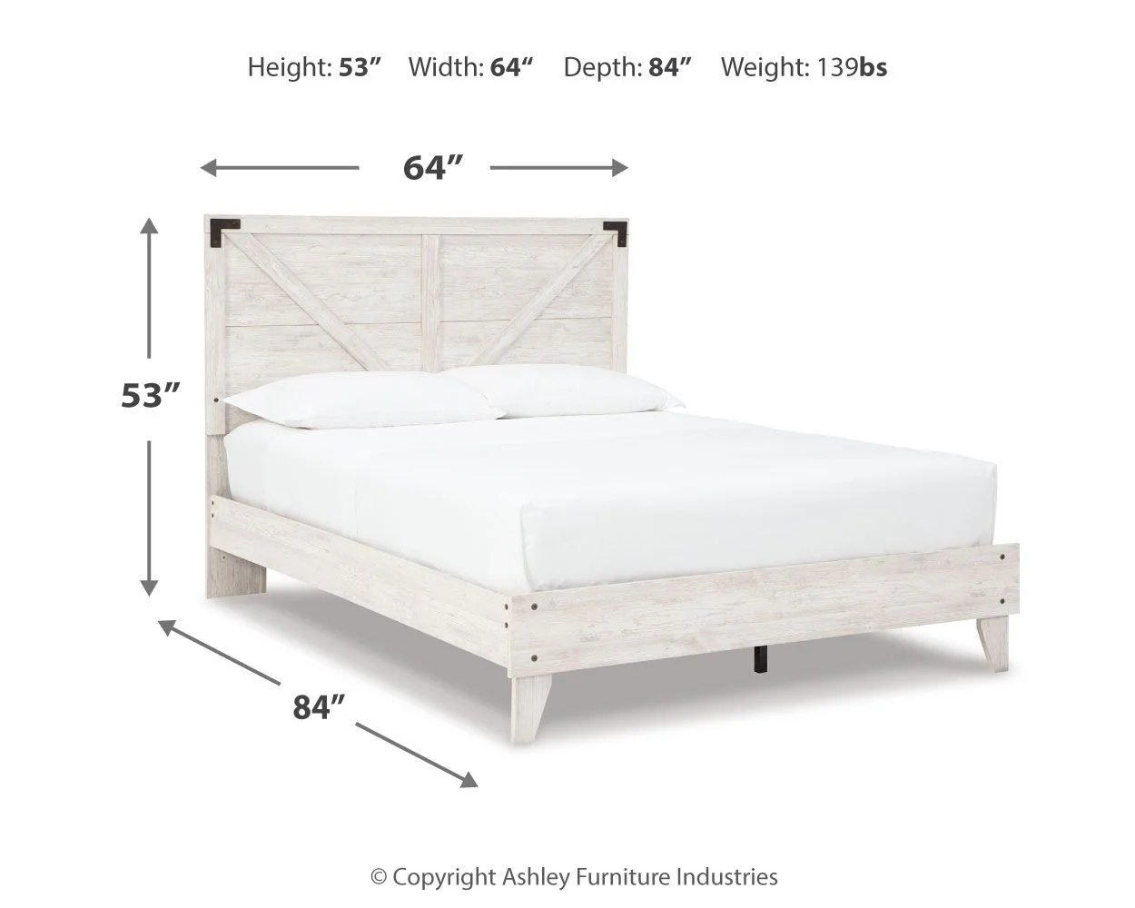 Shawburn - Panel Bed - Image 3
