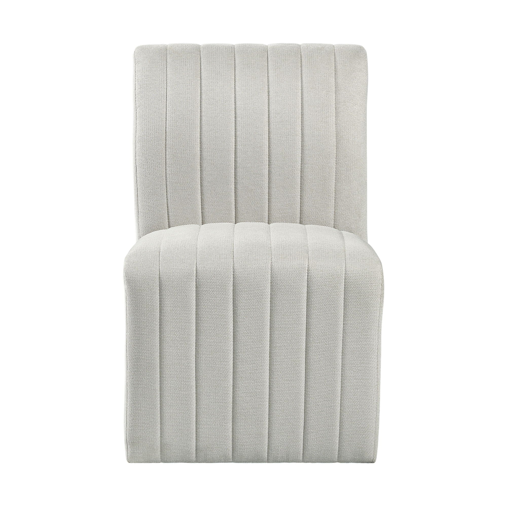 Jemma - Dining Side Chair (Set of 2) - Beige - Image 3