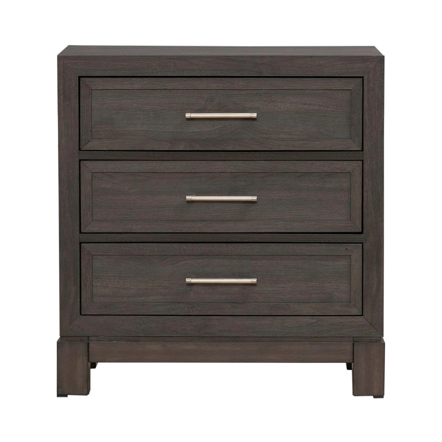 Modern Edge - Nightstand With Charging Station - Caffe - Image 3