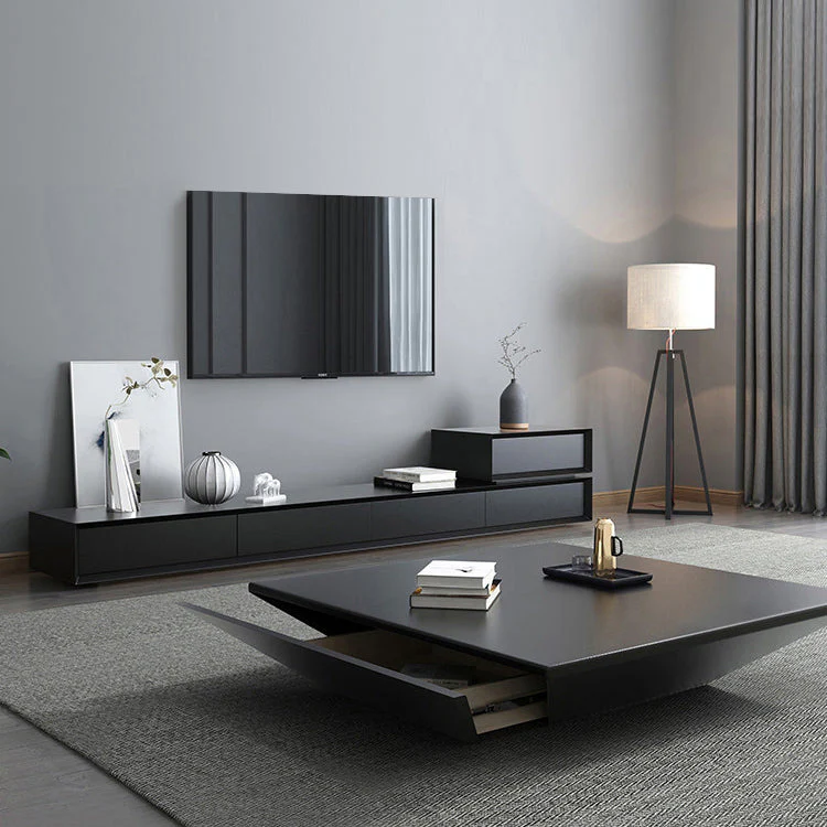 Mystery Pyramid Elegant Square Coffee Table - Image 2