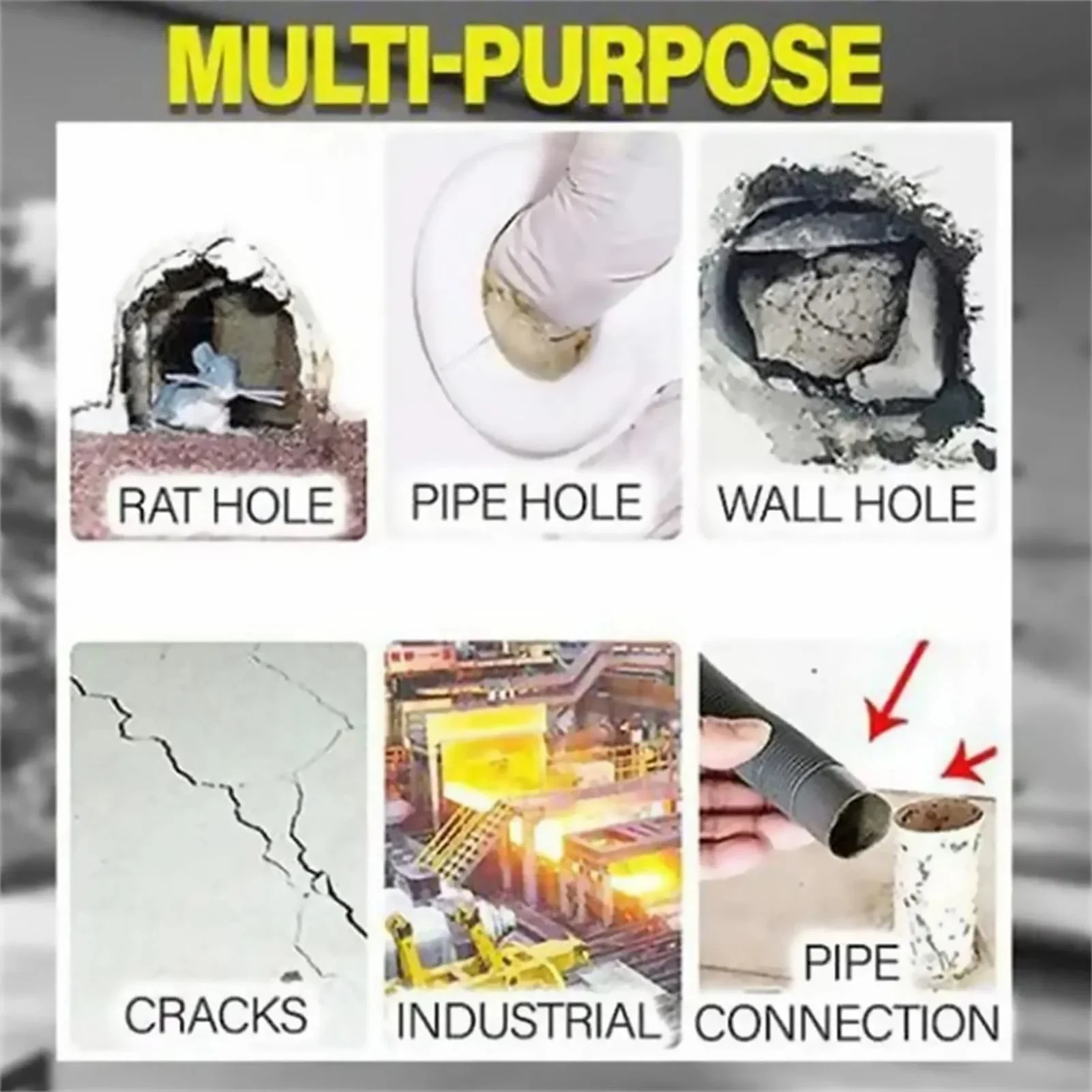 Wall Hole Repair Sealing Glue Mud - Image 3