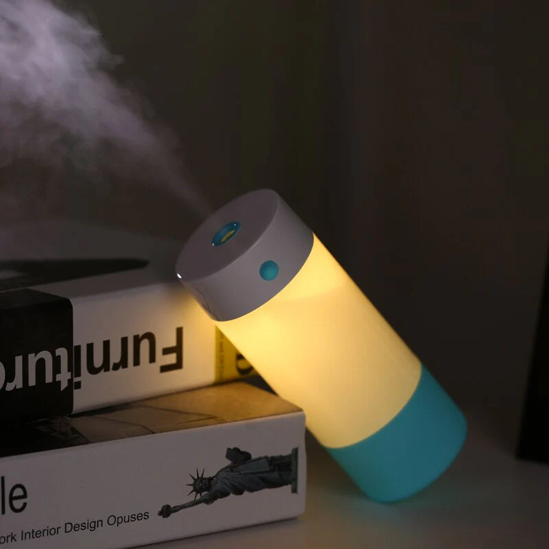 Ultrasonic Air Humidifier with light for Home and Car - Image 2