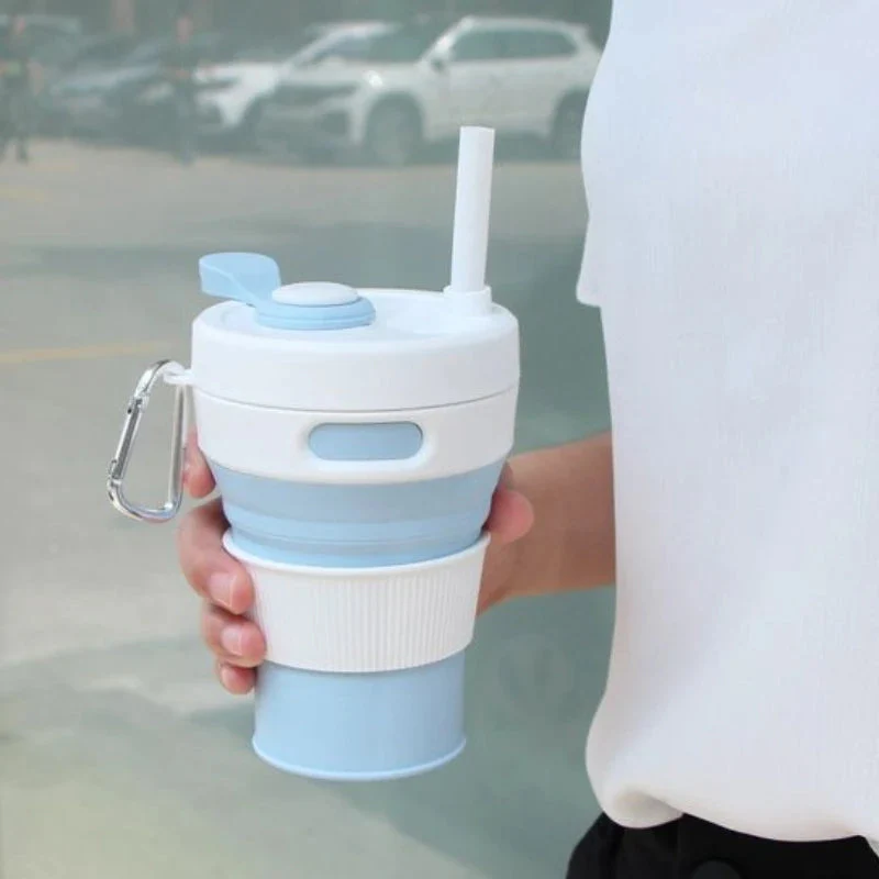 Reusable Portable Sip-and-Go Collapsible Cup - Image 2