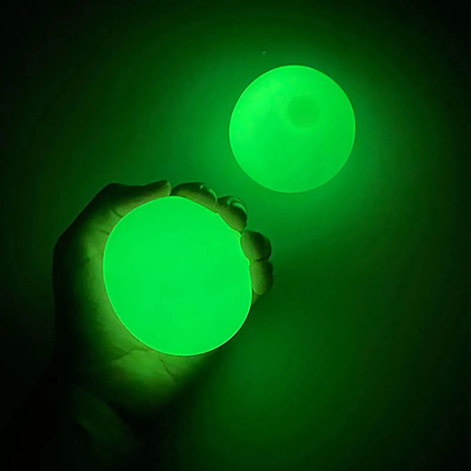 Luminous Sticky Anti-Stress Balls - Image 2