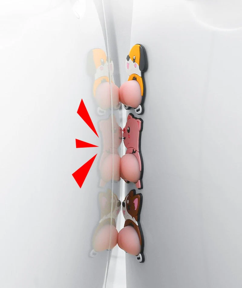 3D Cartoon Car Bumper Door Protectors - Image 2
