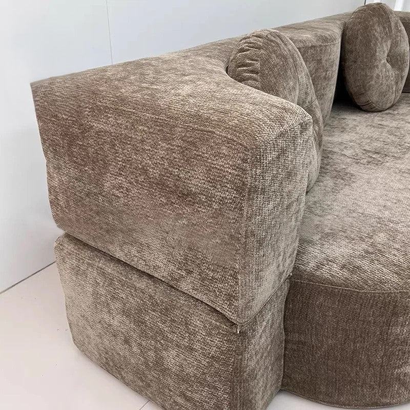 Space-Saving High-Density Foam Foldable Modular Reclining Sofa - Image 3