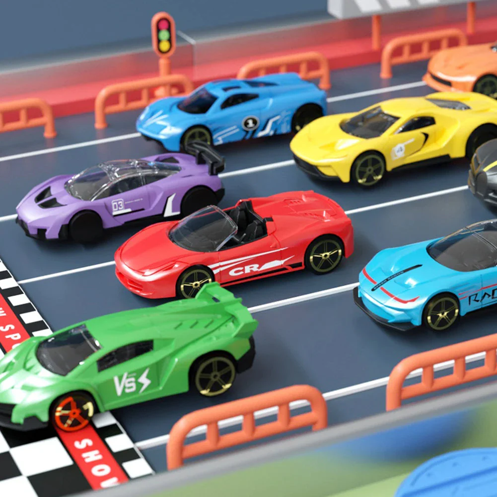 Interactive Mini Racers Car Toy Set - Image 2