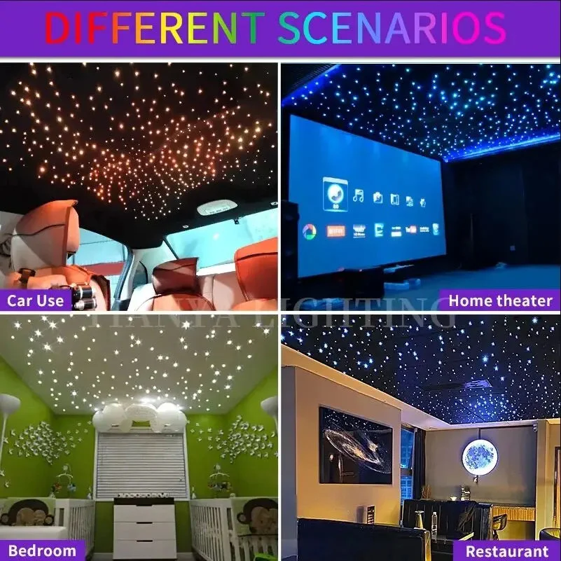 RGB Fade Fiber Optic Ceiling Atmosphere Light - Image 2