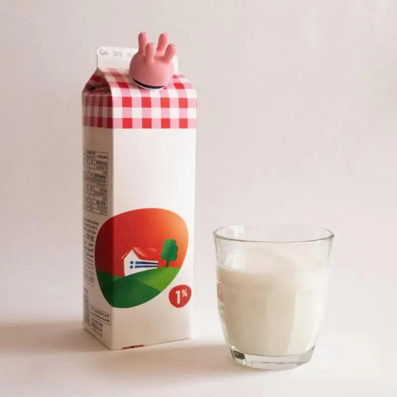 Spill Prevention Reusable Cow Milk Pourer Lids - Image 3