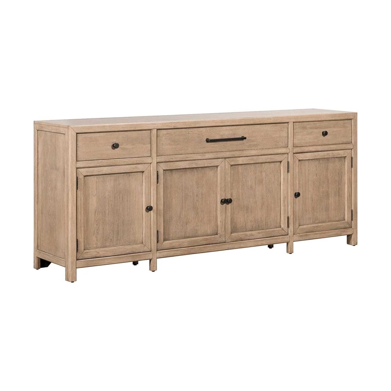 Proximity Place - 82" TV Console - Barley Buff - Image 2