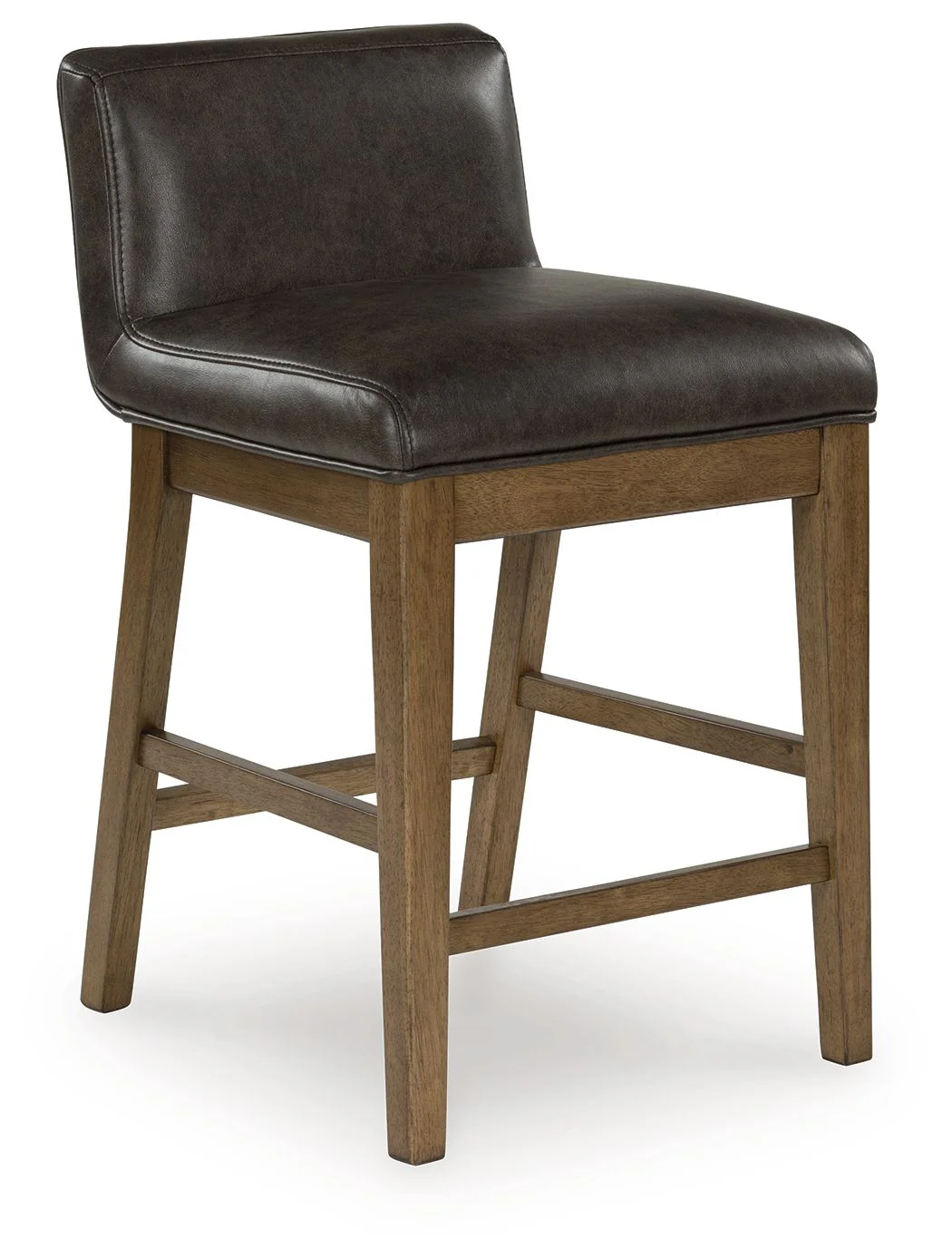 Cabalynn - Upholstered Barstool (Set of 2) - Two-tone Brown - Image 2