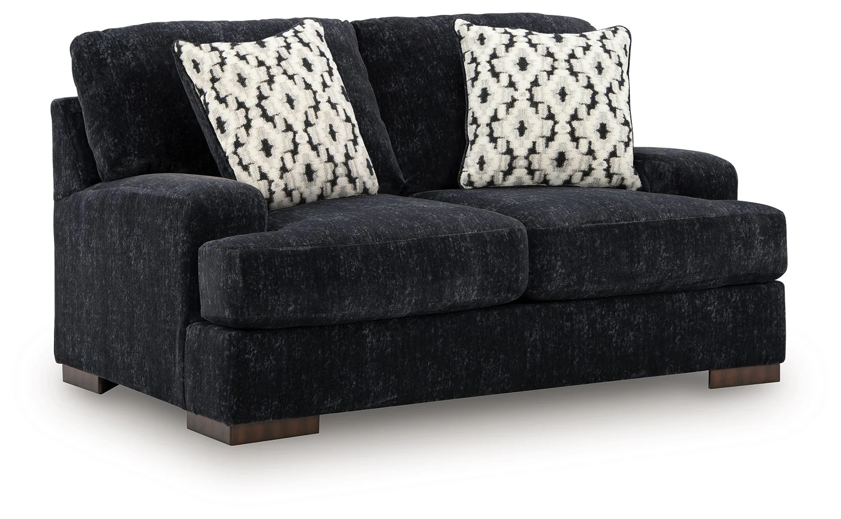 Whitmore Manor – Loveseat – Black Pearl