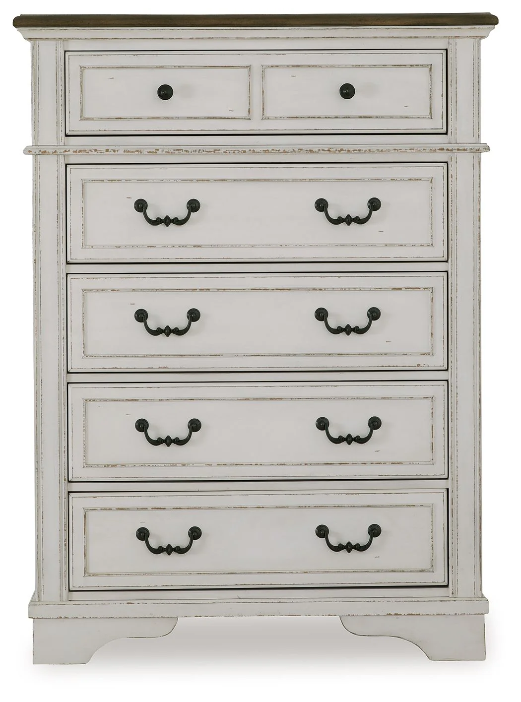 Blendon - Five Drawer Chest - Two-tone - Image 2