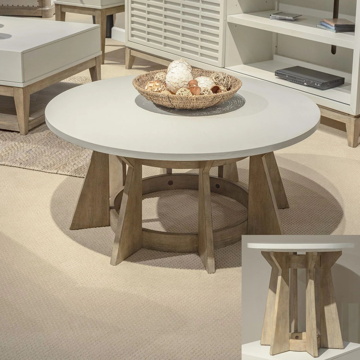 Berkley Square – Optional 3 Piece Set – Linen & Khaki