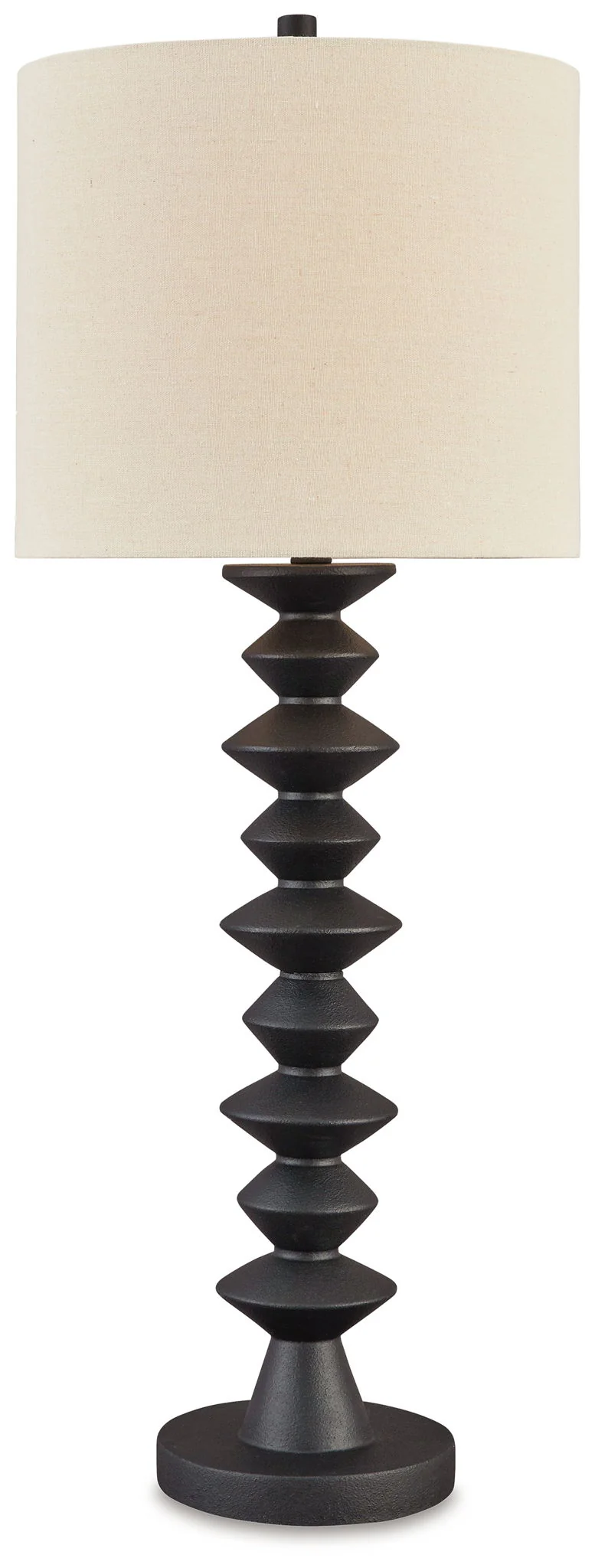 Luanndon - Poly Buffet Lamp - Black - Image 1