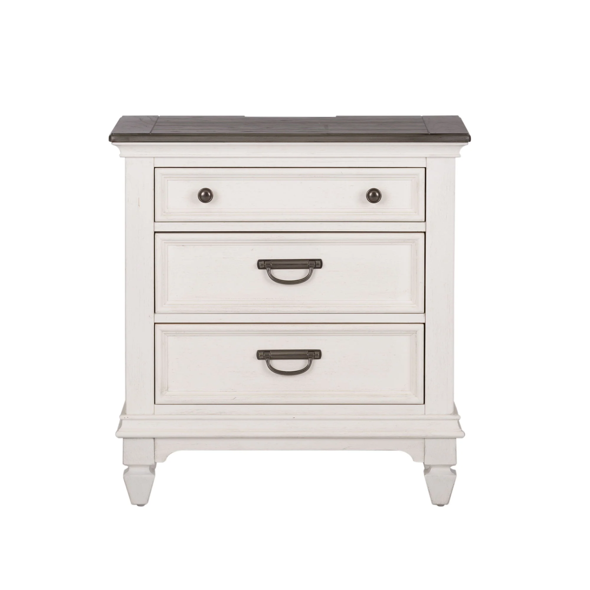 Allyson Park - Nightstand w/ Charging Station - Image 1