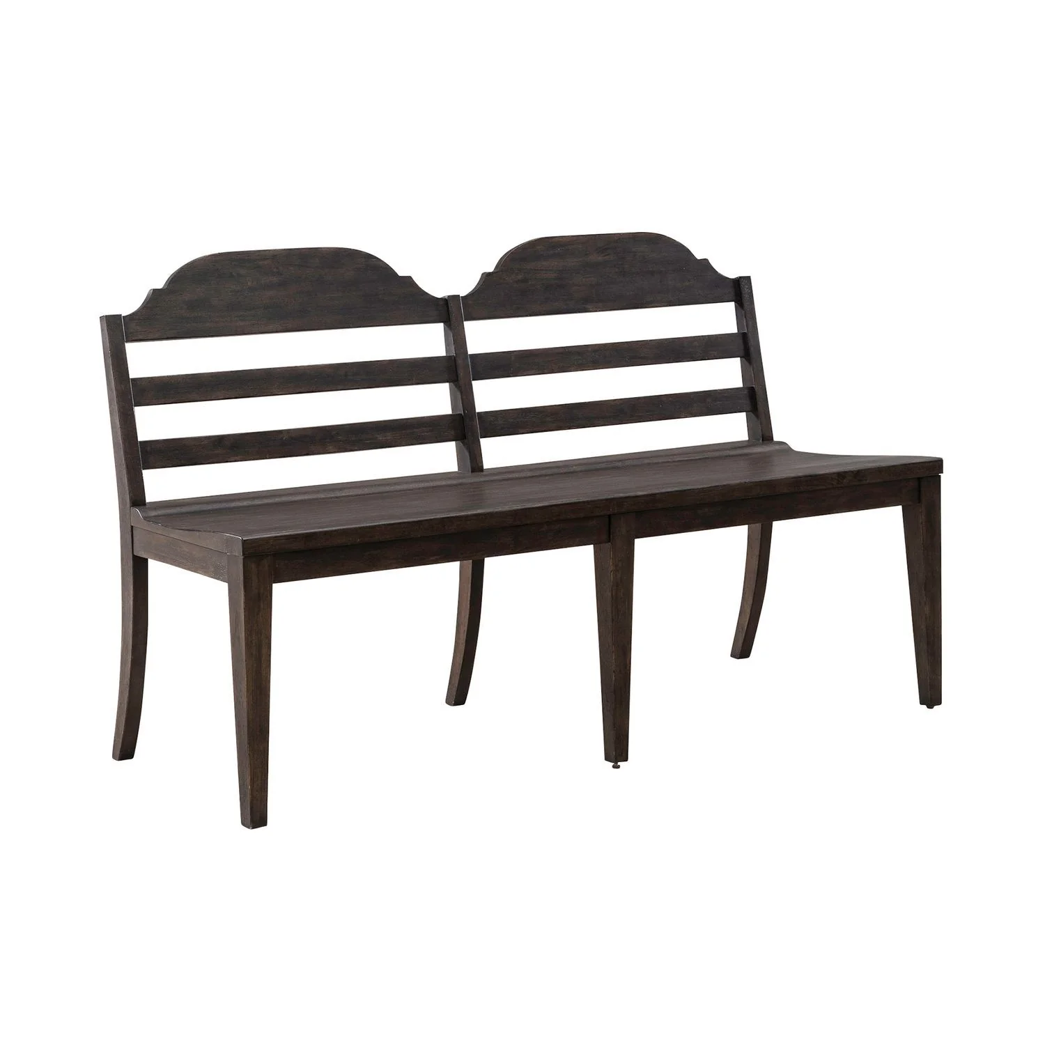 Paradise Valley - Ladder Back Bench - Saddle Brown - Image 3