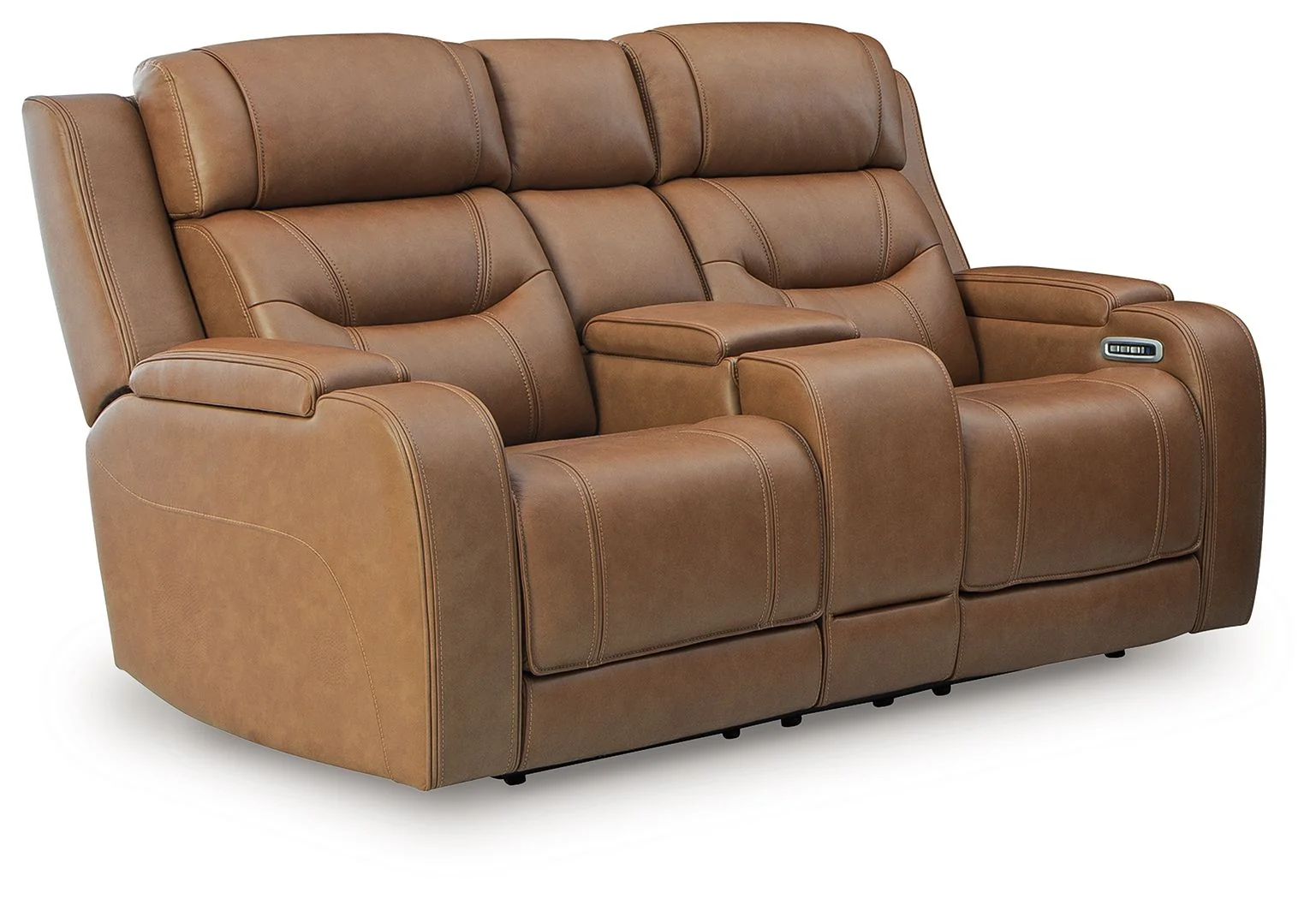Knightington - Power Reclining Loveseat With Audio Seating - Image 1